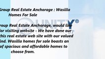 Unity Home Group Real Estate Anchorage : Wasilla Homes For Sale