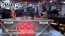 WWE Hall of Famer makes a surprise visit to the set of WrestleMania Today: WWE Network Exclusive