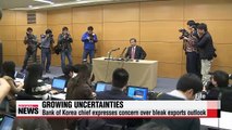 Bank of Korea chief expresses concern over growing economic uncertainties