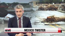 Mexico-U.S. border city tornado leaves at least 13 dead
