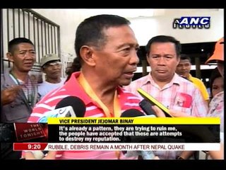 Video herunterladen: Binay dares Mercado to return kickbacks