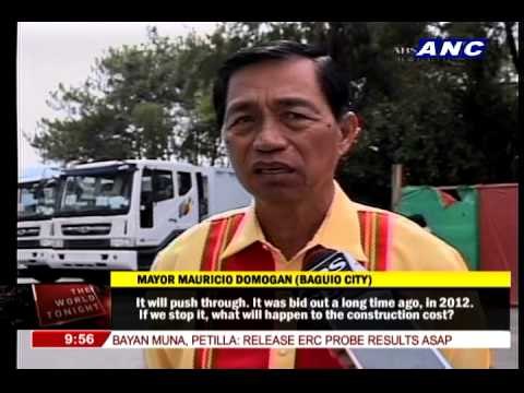 Plan to build parking lot in Baguio opposed