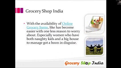Online Grocery Shopping Store