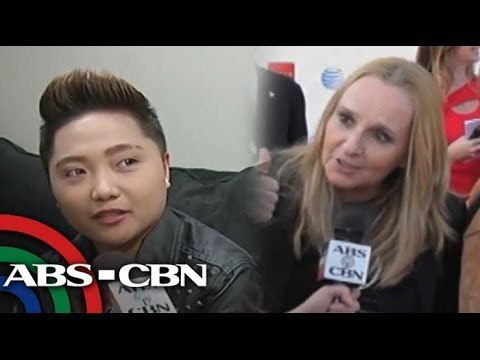 Melissa Etheridge gives advice to Charice Pempengco