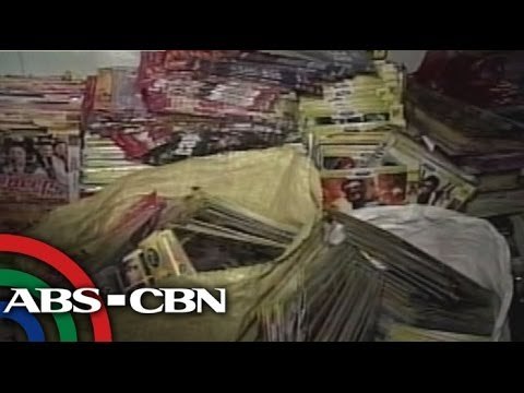 Pirated DVDs seized in Pampanga