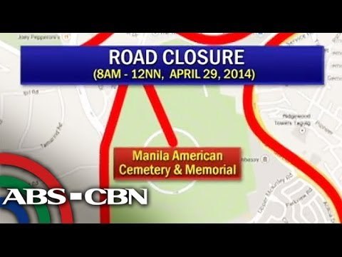 Tight security at American Cemetery