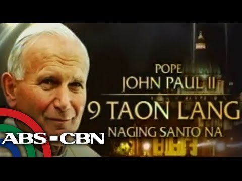 The canonization of Pope John Paul II and Pope John XXIII