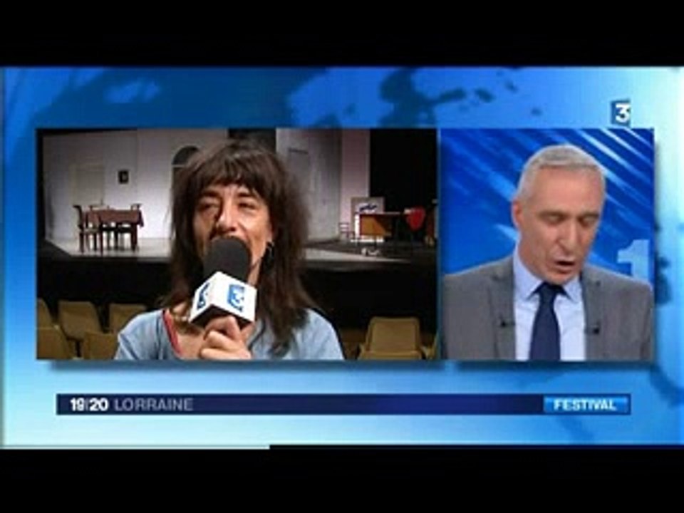19/20 France 3 Lorraine du 23 mai 2015 : "J'avais un beau ballon rouge" avec Romane Bohringer