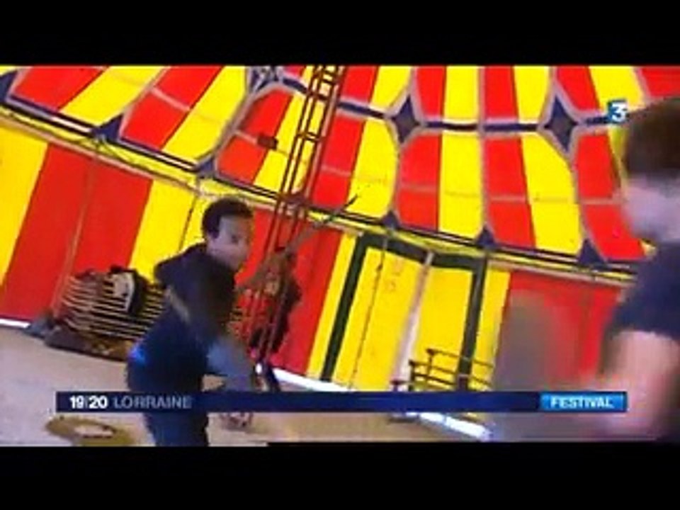 19/20 France 3 Lorraine du 25 mai 2015 : Le Village de la Commedia Dell'Arte