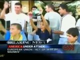 Palestinians Celebrating 9/11 ; fall of the twin towers on 9/11, old but shocking footage.