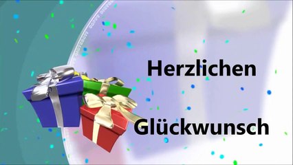 Alles Gute zum Geburtstag [Wunderschöne Geburtstagswünsche mit Musik] in Deutsch