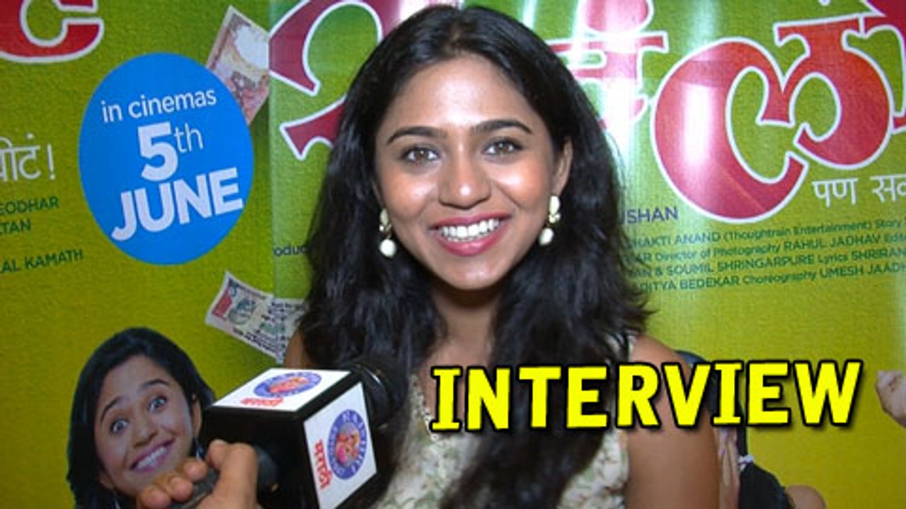 Mrunmayee Deshpande Talks About Her Mad Character In Sata Lota Pun Sagle Khota - New Marathi Movie!