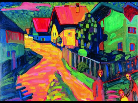 Wassily Kandinsky cover by Mozart Piano concerto No.23 A major 1st. movement