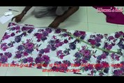 Apple Cut Top and Churidhar Patiyala - 2. Marking and Cutting of Apple Cut Top