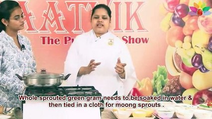 Sprouts(Mong) Dhokla-मूंग ढोकला