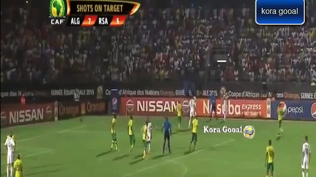 الجزائر 3-1 جنوب افريقيا [2015] حفيظ دراجي algérie vs afrique du sud par hafid derradji