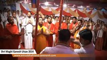 Shree Maghi Ganpati Janmotsav 2014 Dhwajarohan Samaroh