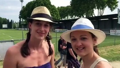 Sandball Tour 2015 : Camille Ayglon et Blandine Dancette ont un message pour vous