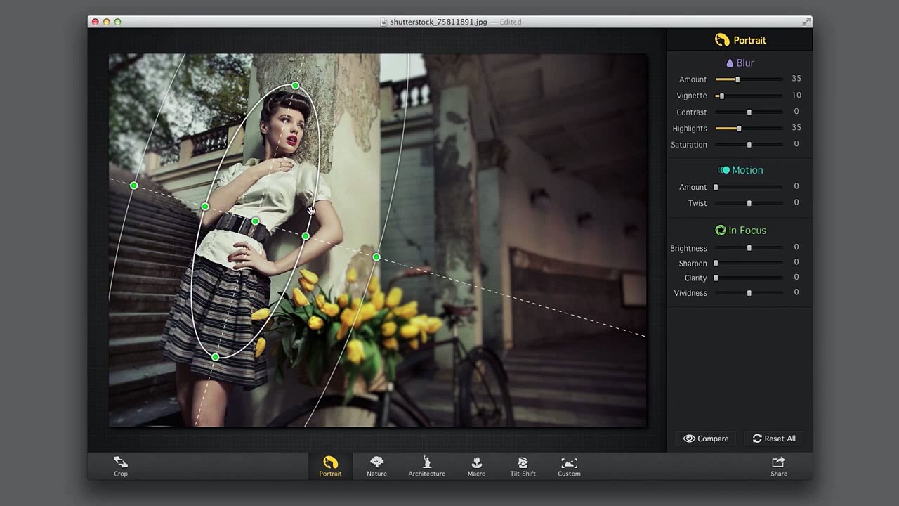 Create wonderful photo portraits with Focus Pro