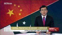 Chinese Television Shows Pak China Corridor MAP, Is It same MAP Presented by Ahsan Iqbal?