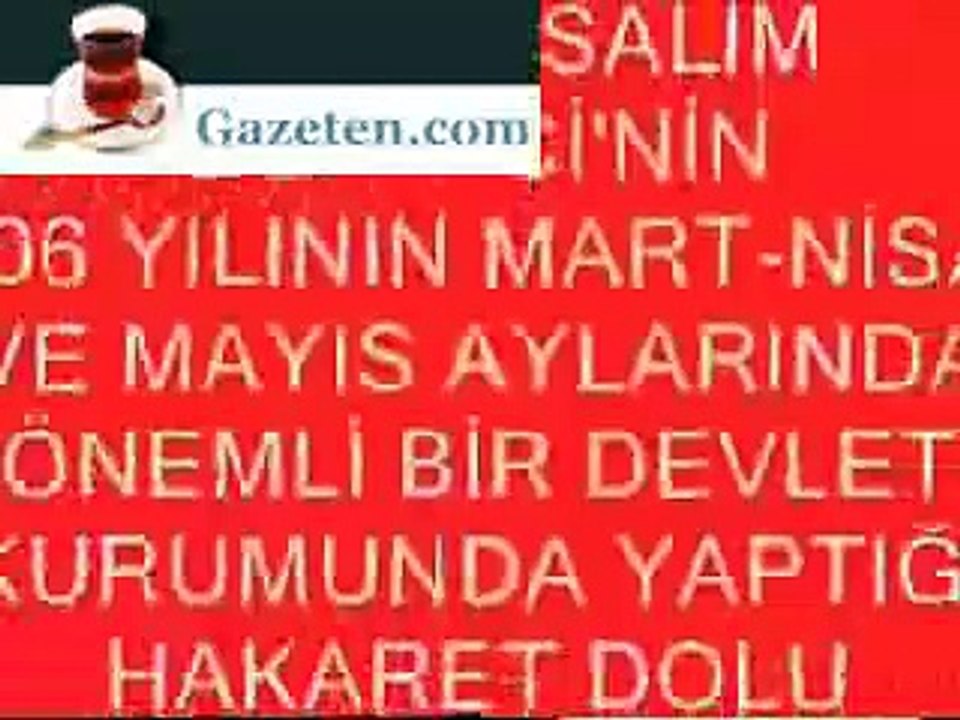 Savcı  Salim Demirci'nin şok sözleri