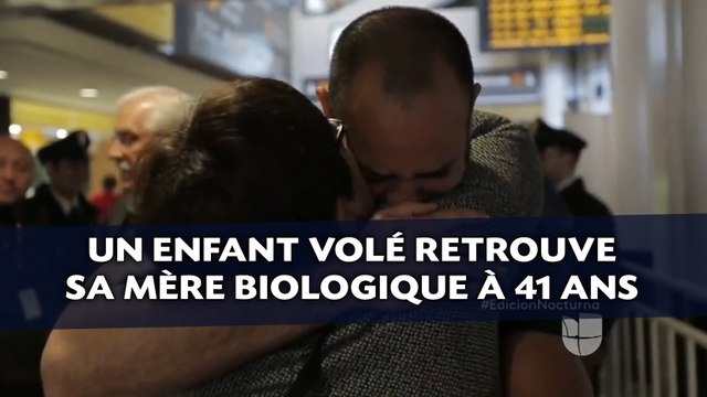 Un enfant volé retrouve sa mère biologique à 41 ans