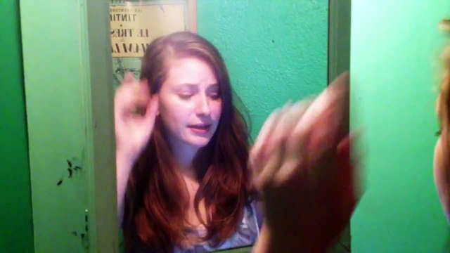 Girl Shaves Head while Discussing Legislative Riders