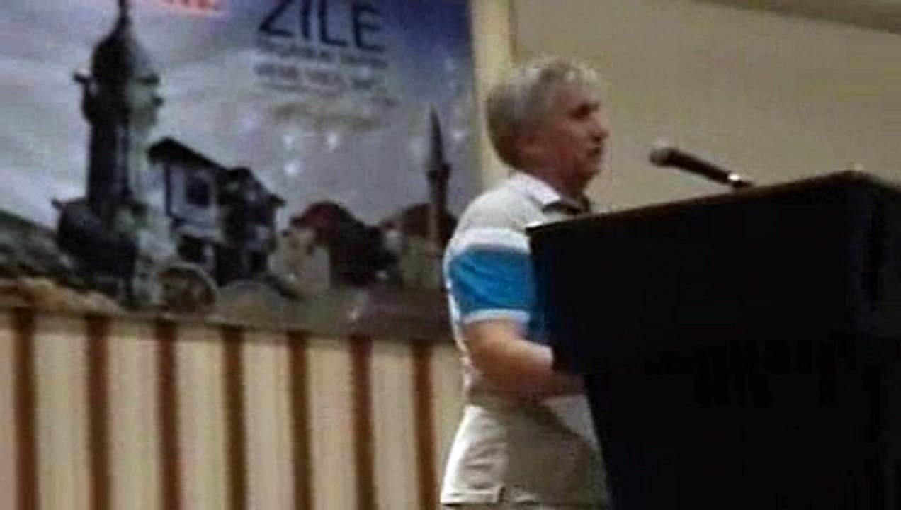 Ankara Zileliler Derneği Başkanı sayın Prof. Dr. Ali Özçağlar'ın konuşması......