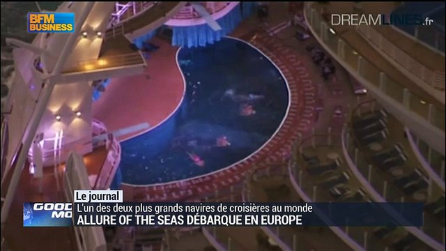 Allure of the seas débarque en Europe