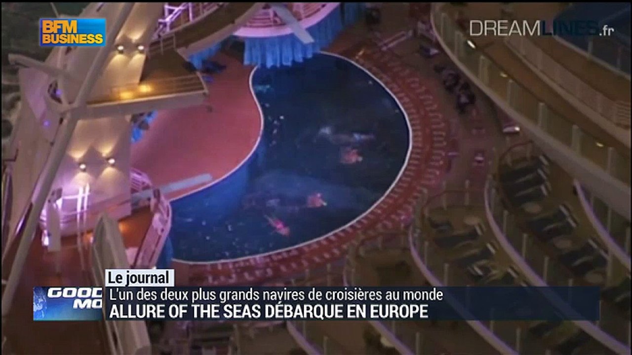 Allure of the seas débarque en Europe