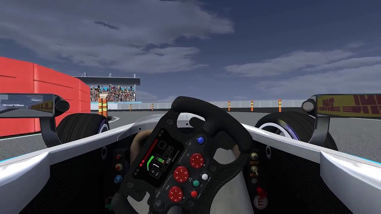 Berlin ePrix simulated lap