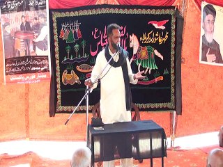 zakir saqlain bijli  majlis aza samote 2015