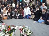 Berliner Umschau TV - Abschied vom auf dem Alexanderplatz ermordeten 20jährigen