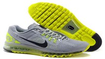 NIKE Air Max 2013 men replica nike basketball shoes Black Yellow mp4