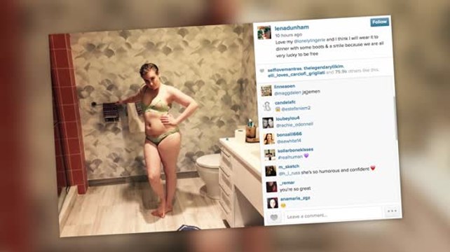 Lena Dunham Strips Off For Memorial Day Snap