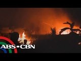 Fire hits slum area in Caloocan