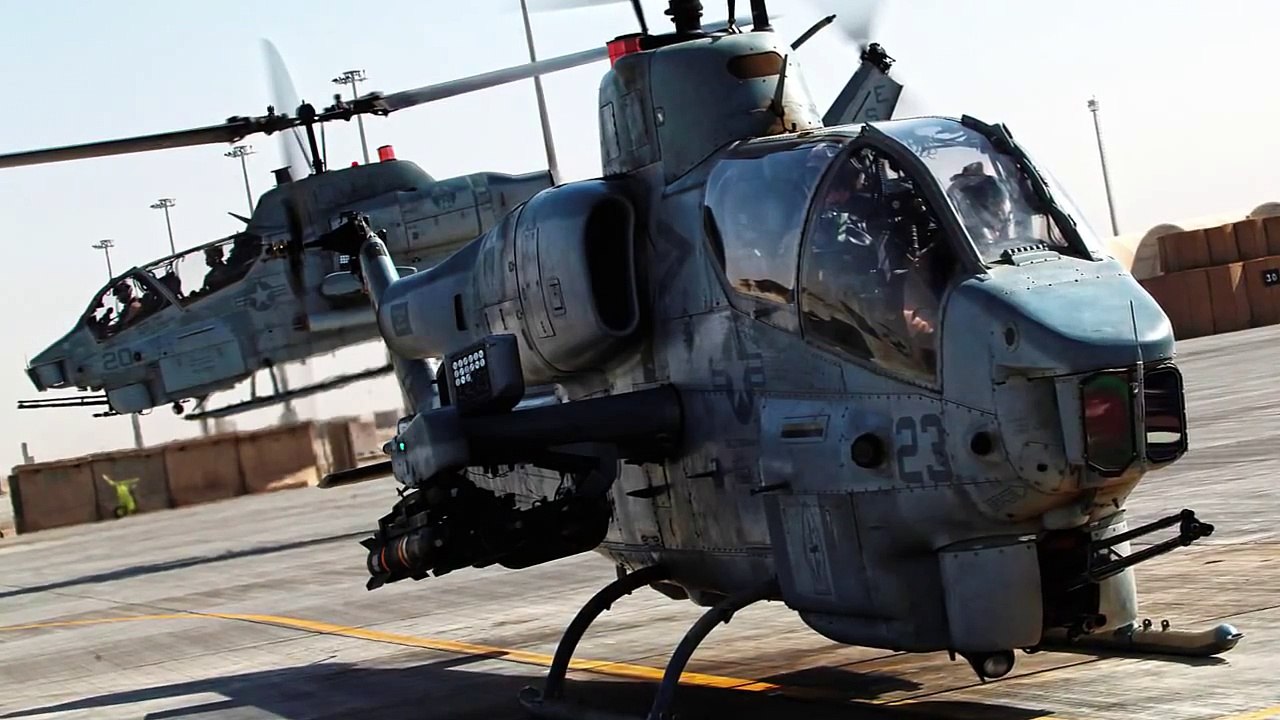 AH-1W Super Cobra Weapons Demonstration