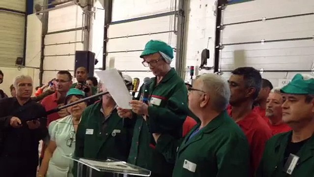 Les Fralib appellent leur thé 1336