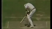 Wasim akram ignores umpire and hit batsman