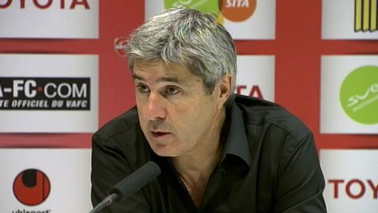 Conférence de presse après Valenciennes-Bordeaux