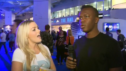 KSI being awkward in Eurogamer