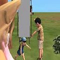 Toddlers Getting Engaged (Sims 2)