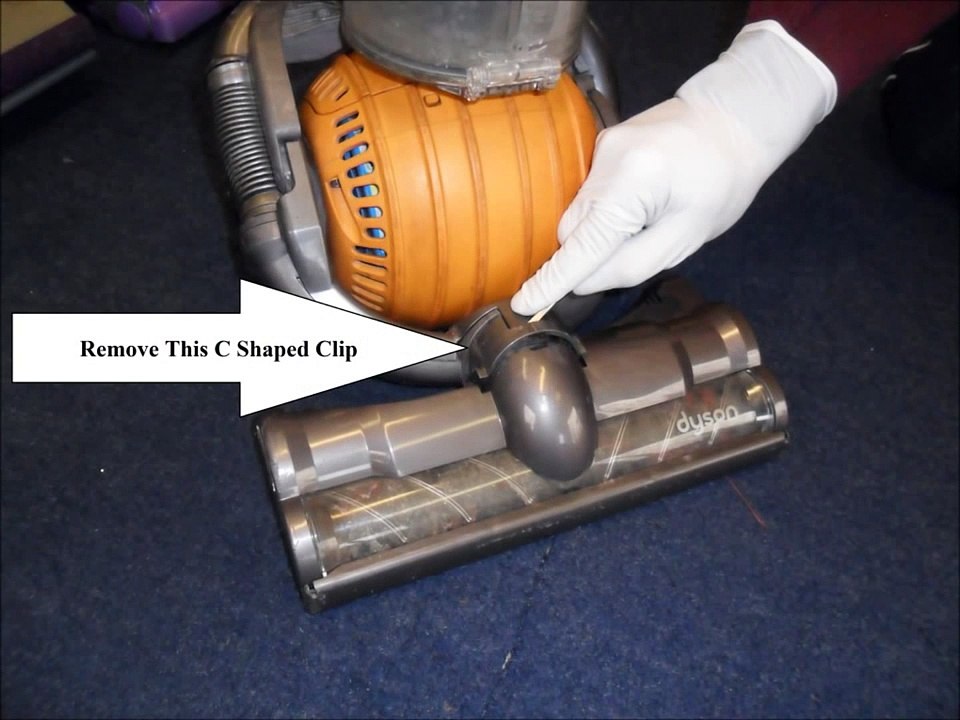 Dyson DC24: How To Replace The Brush Bar Motor