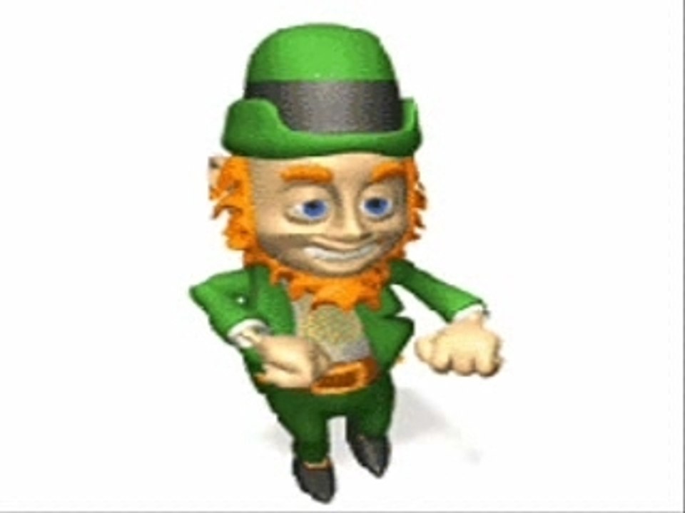 leprechaun dancing