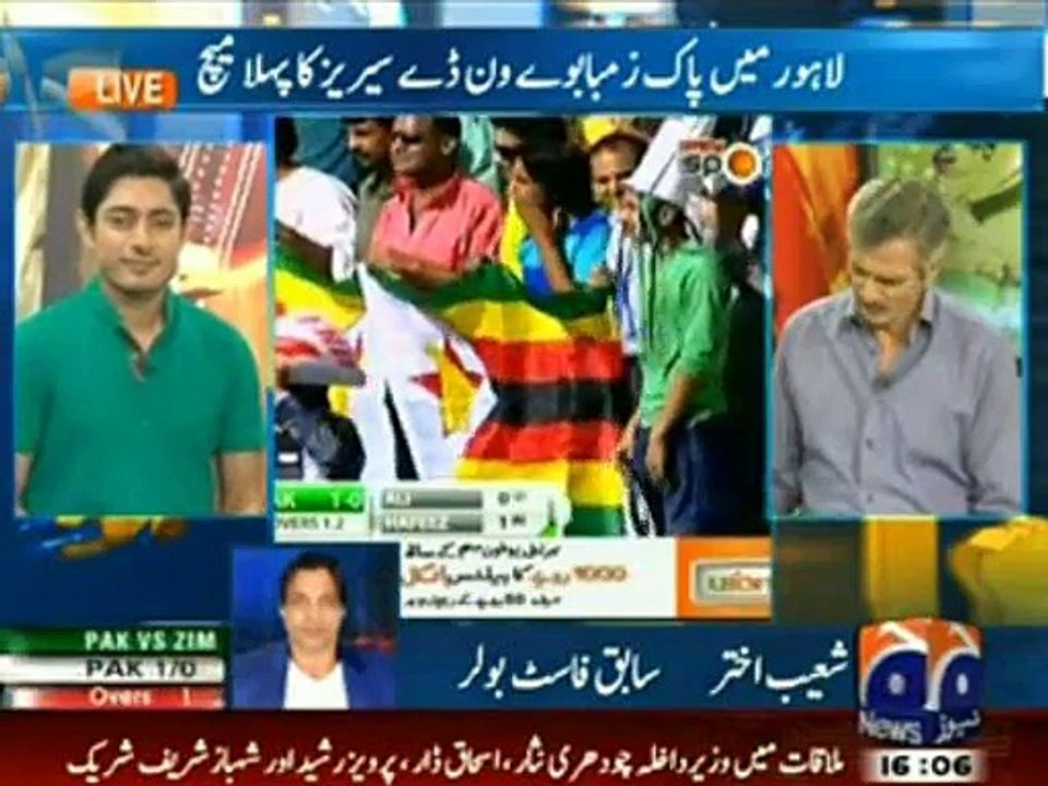 Ahmad Shehzad Ko Sikhanay Kay Liyay Aaj Nahi Khilaya- Shoaib Akhtar Analysis on Today's Match