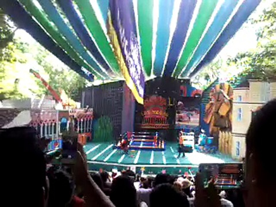 chimpanzee Show in Bangkok