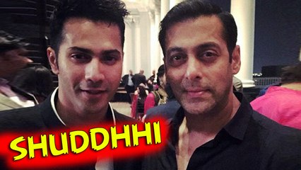 Salman Khan To Do A Cameo In Varun Dhawan's SHUDDHHI