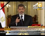 كلمة الرئيس محمد مرسي بشأن أحداث بورسعيد