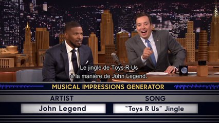 Tonight Show / Wheel of Musical Impressions avec Jamie Foxx et Jimmy Fallon - Emission du 20 mai sur MCM !