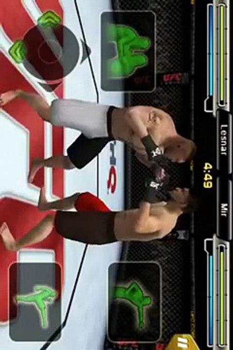 Brock Lesnar loses in first round (UFC Undisputed)